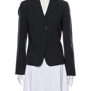 Akris Punto Black Wool BlazerSize 8